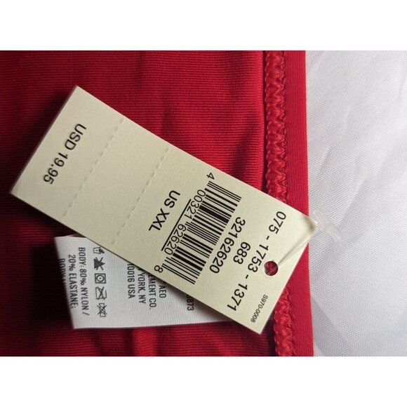 aerie bikini bottom Women's Size XXL Red Swimwear Bottoms NWT 1130 - Picture 4 of 11